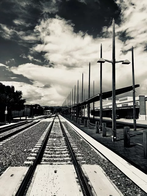 New Mexico Santa Fe Train Station