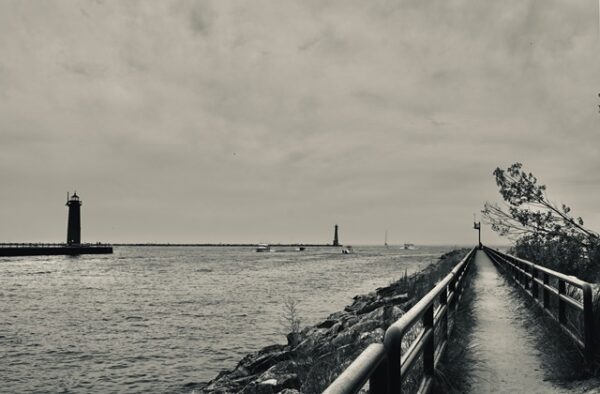 North Muskegon MI Muskegon Channel Pier