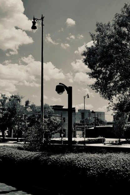 Birmingham AL Daniel Building Lampposts